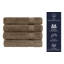 Ensemble de serviettes de bain de luxe 4 pièces Hamer - 100% coton turc, ultra doux et très absorbant, 30 po x 54 po, élégant design Dobby pour spa et maison-999982508