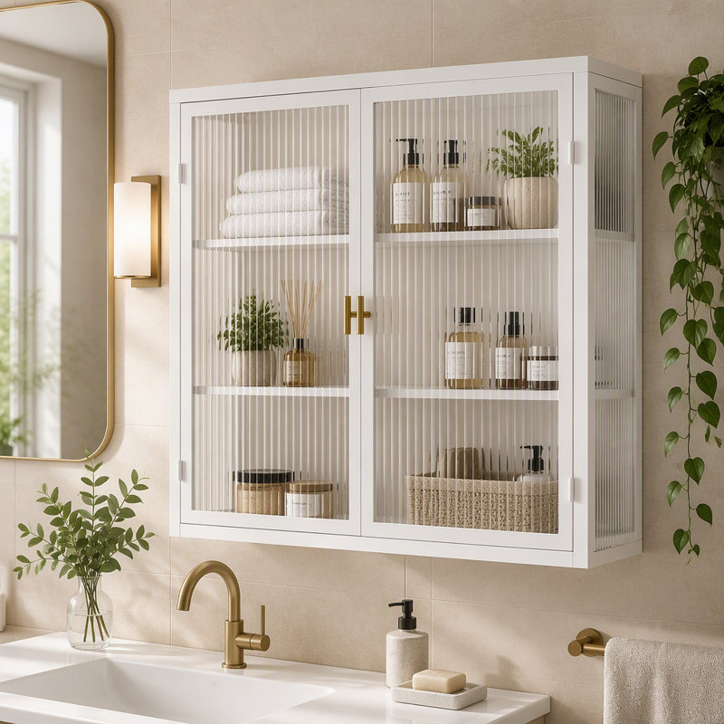 Armoire murale 27,56 po, White