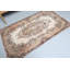 Tapis turc antique dans des tons chauds de terre - Tapis rétro fait à la main authentique pour la décoration intérieure