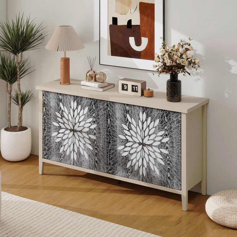 Armoire de rangement 4 portes Modern Modern