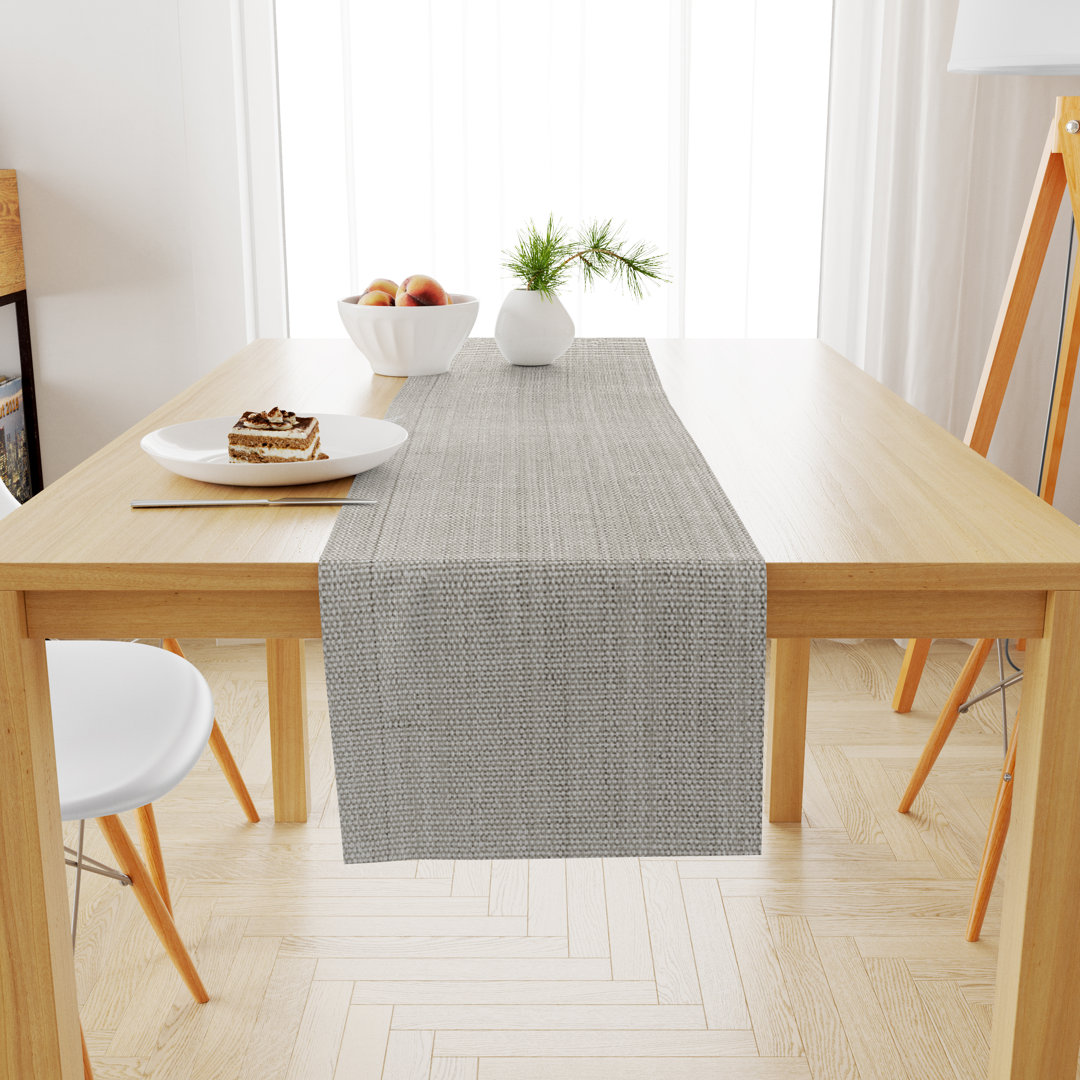 Jalyssia Solid Color 100% Cotton Table Runner Gracie Oaks