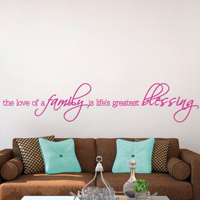 Text & Numbers Non-Wall Damaging Wall Decal