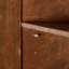 Armoire d'appoint en bois 20,47 po avec table de chevet à relief géométrique et 2 tiroirs, convient aux chambres à coucher et aux salons-1064309342