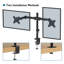 Symple Stuff Multi-Screen Desktop Mount