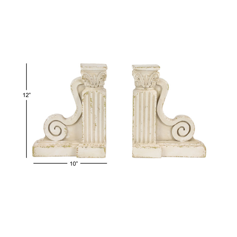 Resin Non-Skid Bookends