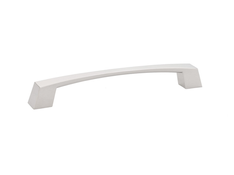 Sweep Arch Pull, 6", Polished Nickel