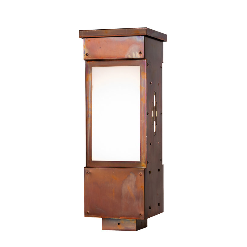 7" Square Deco Pier Mount