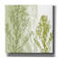  «Gossamer Greens» par Erin Clark, art mural sur toile, 18 po x 18 po