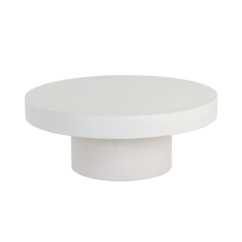 Table basse Mikaella, Blanc