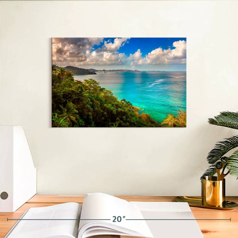 Gillard Grenada Island Bay, H 8 po x l 12 po