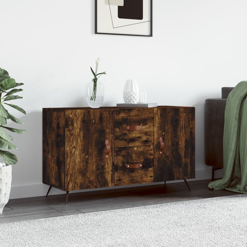 Guerrette 100cm Sideboard, Smoked Oak