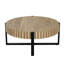 Table basse ronde, table basse cylindrique Handcraft