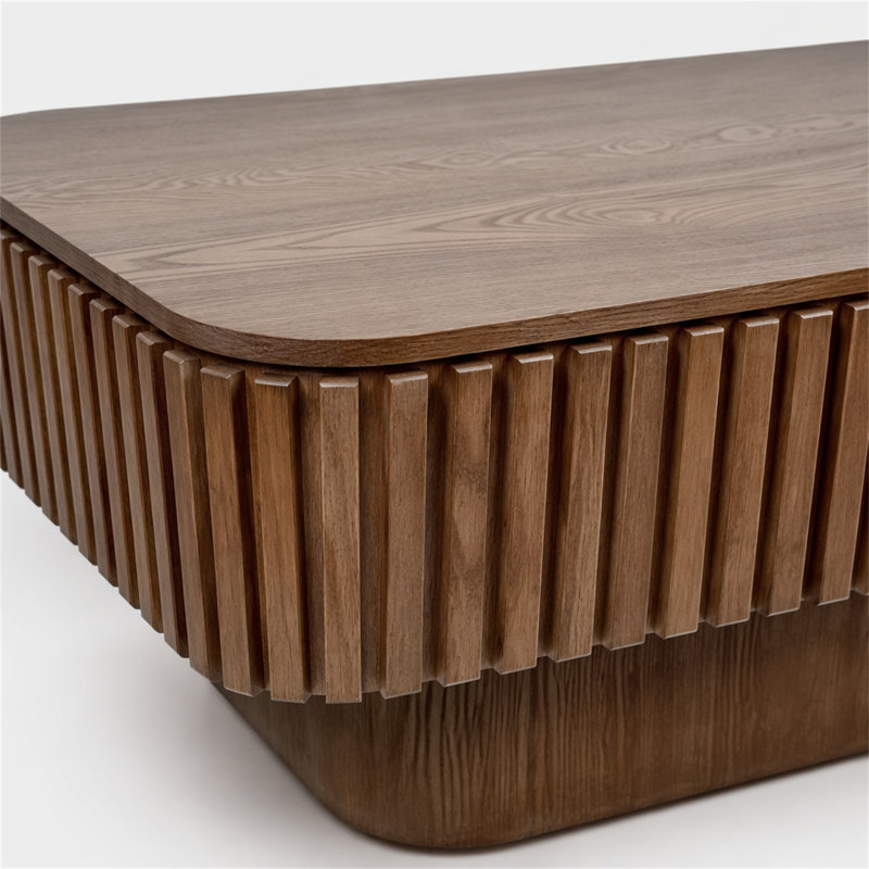 Table basse d'appoint 38,6 po Canapé, Noyer