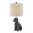 23.75" Bronze Poodle Table Lamp  With Shade-1192431134-1192431129