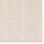 Hira Rectangle Geometric Machine Woven Polyester/Chenille Area Rug in Cream-1819632090