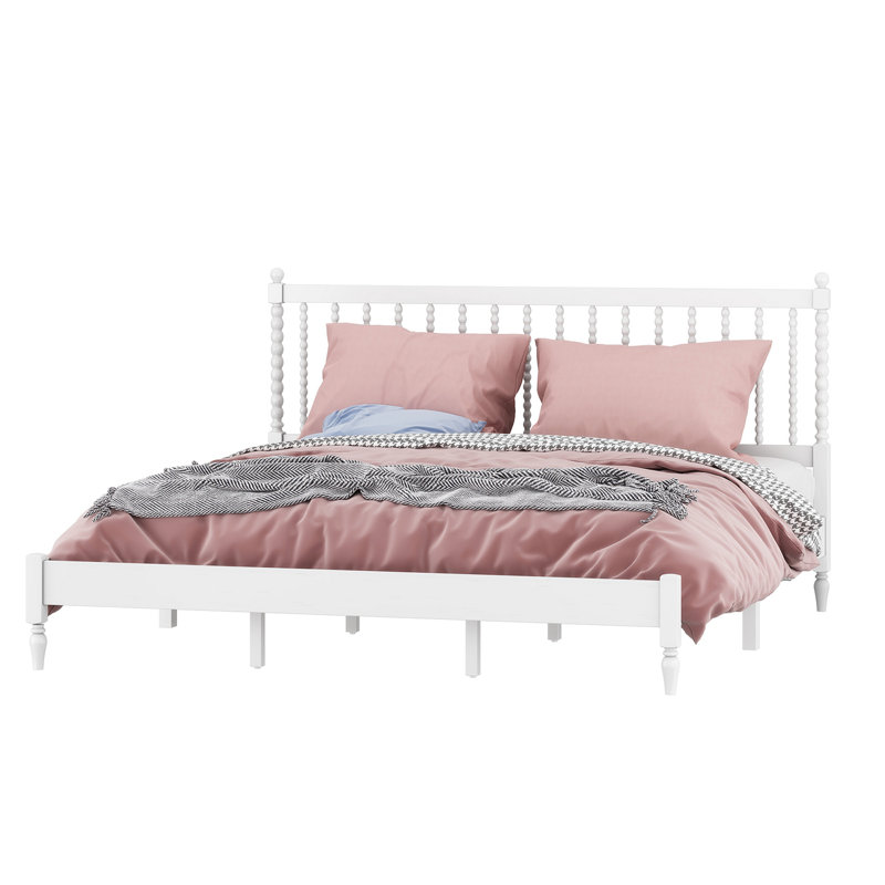 Geneal Piece Bedroom Set, King, White