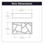 Cullet Rectangular Knob-49413532