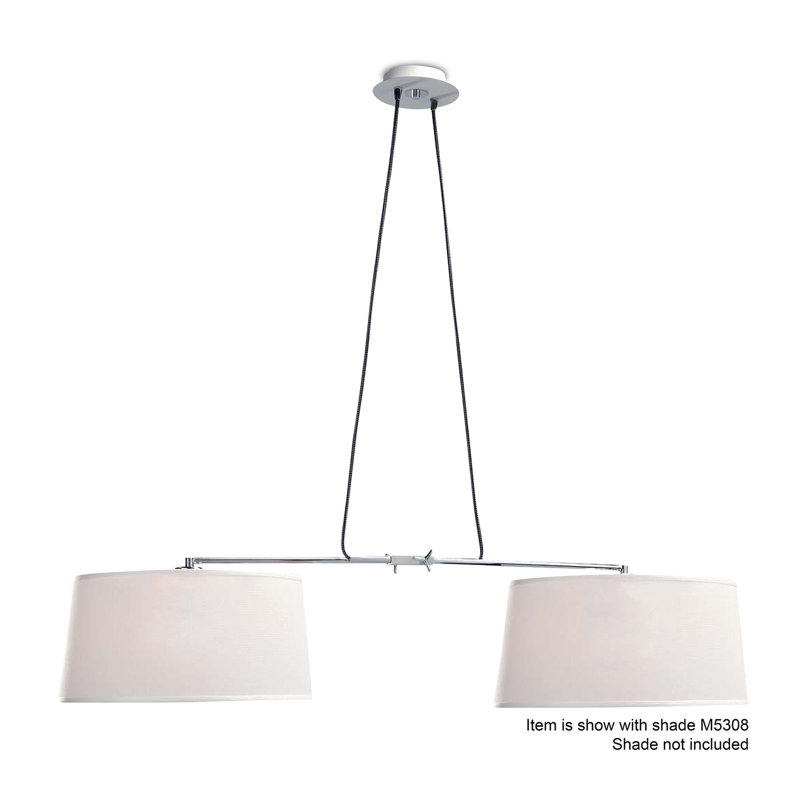 Spataro 2 - Light Kitchen Island Pendant, White