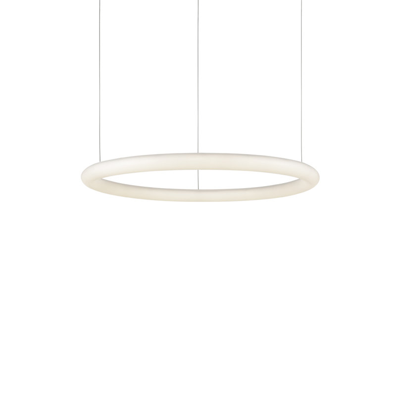 1 - Light LED Pendant, 2.5" H x 40" W x 40" D