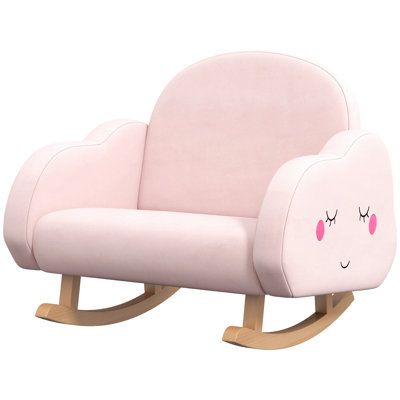 Chaise de chambre en velours pour enfants