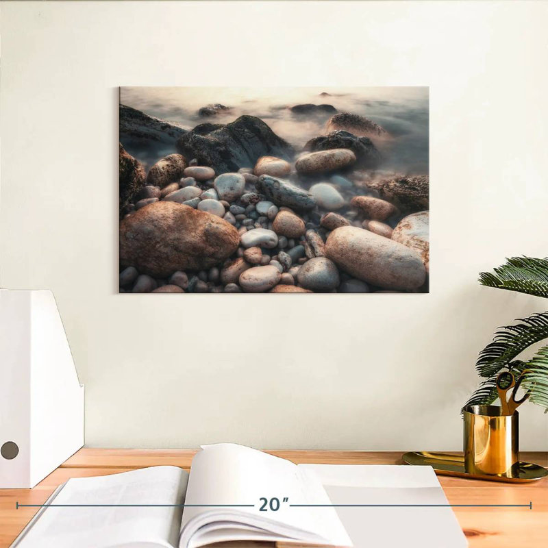 Alvord Beach Pebbles, 8" H x 12" W