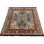 Classic Tribal Rug In Blue, Red, Beige-Brown Geometric Pattern-1200664452