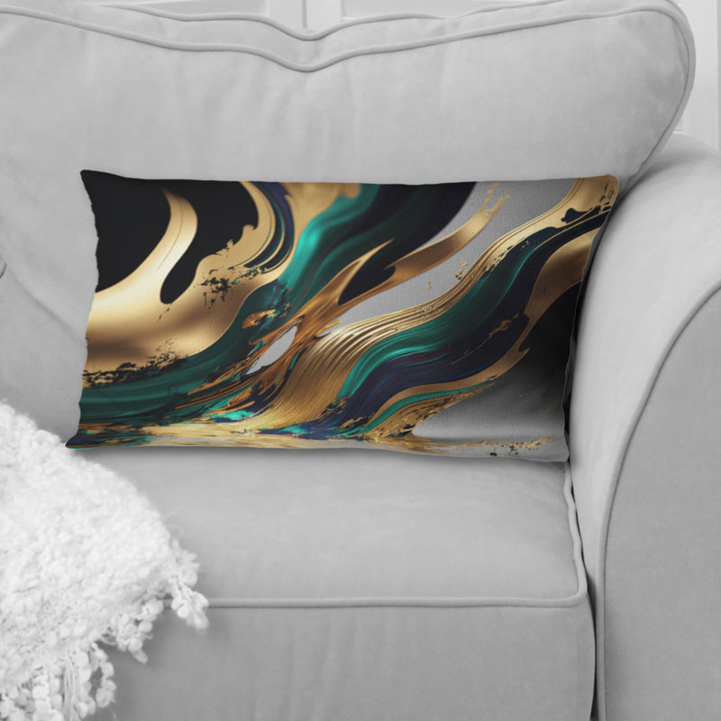 Coussin décoratif, H 12 po x l 20 po