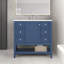 Ensemble de meuble-lavabo 36 po avec lavabo, une armoire et trois tiroirs