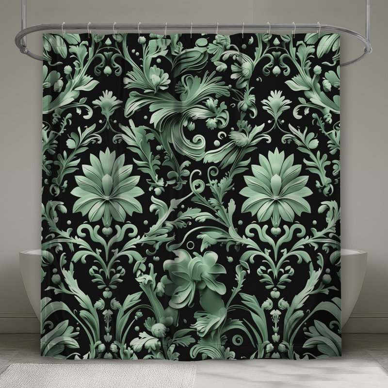 Rideaux de douche Floral, 70in W x 72in H