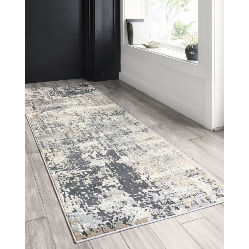Lozano Abstract Indoor Rug, Runner 2'8" x 10'