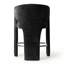 Ensemble de 2 tabourets de bar 24,5 "de hauteur comptoir moderne avec repose-pieds argenté pour îlot de cuisine-502398120