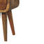 Mini chevet incurvé en bois massif Artisan Furniture-1395187930