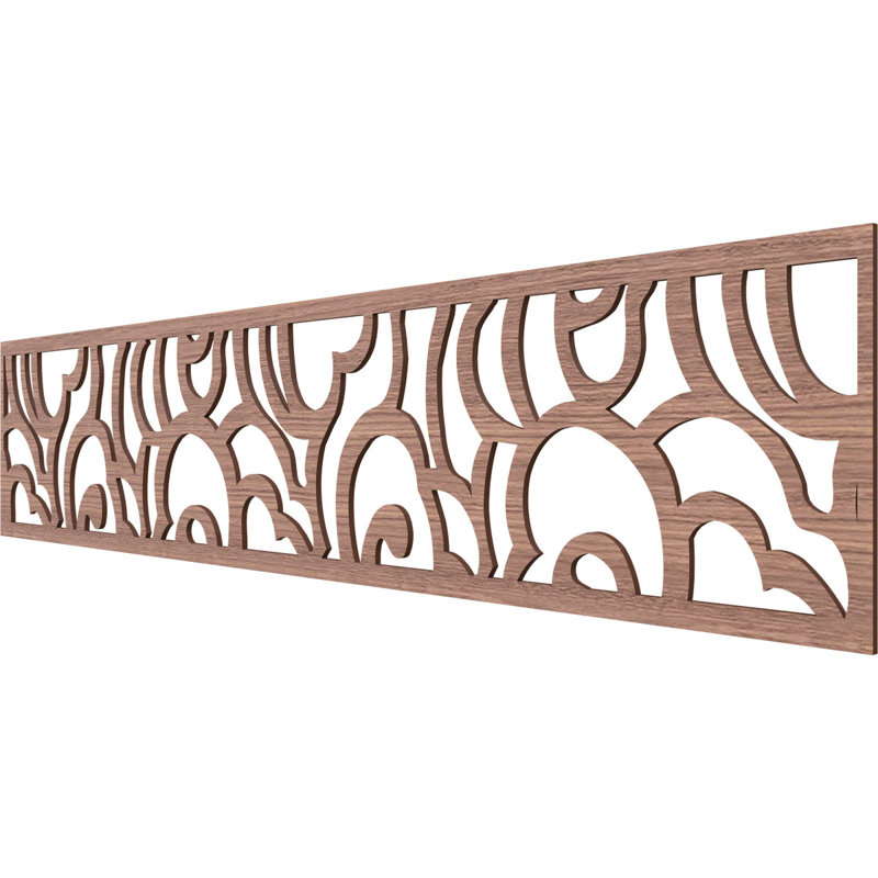 Moulure de panneau Springfield, Noyer, H 10 po x l 46,75 po x P 0,25 po