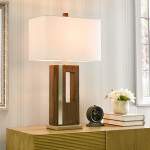 wooden Table Lamp