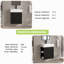 Meuble-lavabo simple 21,6 po avec plateau en céramique-1915335212