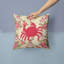  Coussin décoratif 14 "Crab Shabby Elegance Yellow Roses Floral-1203079589