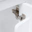 Meuble-lavabo de 20 po avec lavabo, armoire de salle de bain avec porte à fermeture douce, support de rangement et tablette ouverte-619285140