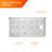 60" x 32" Single Threshold Alcove Shower Base with Left Drain, Integrated Flange and Low Profile Design-101482797-129241511