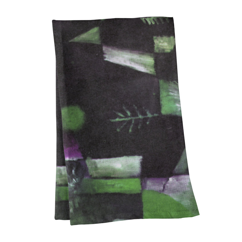 Tea Towel Kitchen Towel, Cotton Twill, Green