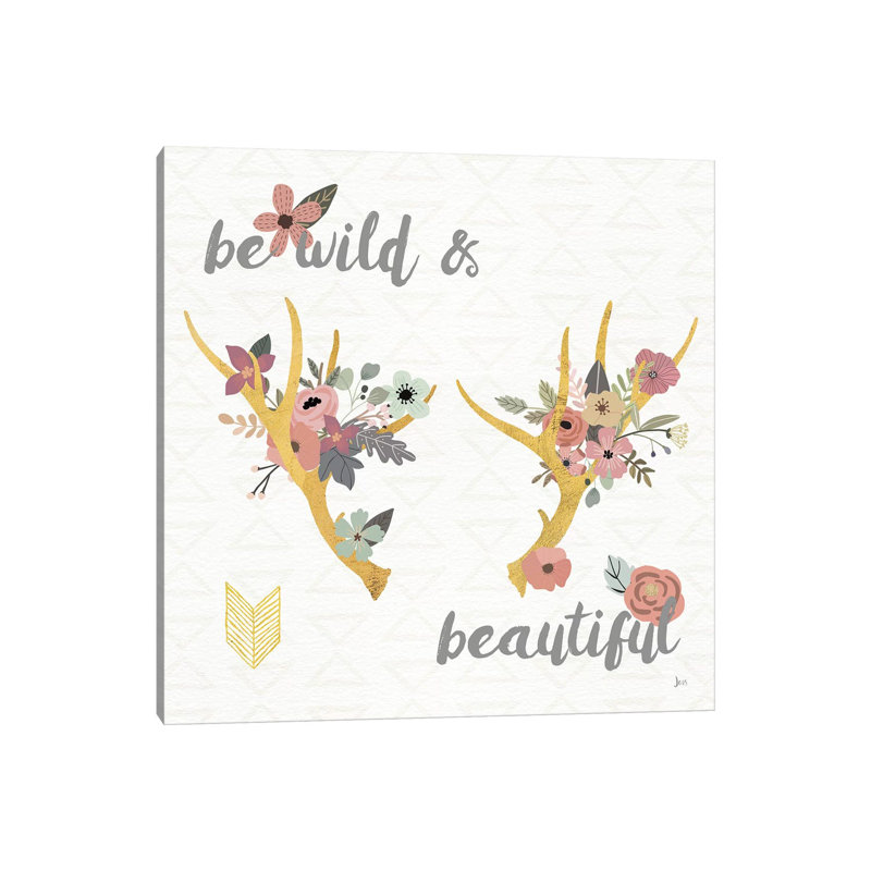 Boho Beauty I Pastel by Jess Aiken - Wrapped Canvas Gallery-Wrapped Canvas Giclée, 93.98 cm H x 93.98 cm W x 1.91 cm D