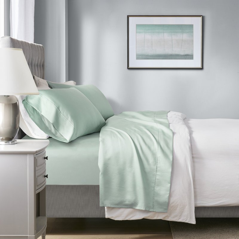Ensemble de draps et ensembles de draps Heiq Smart, mélange de coton, confort moderne pour la maison