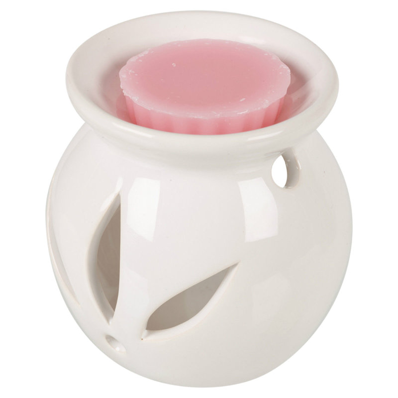 Concrete / Cement Tealight Holder, Pink Rose
