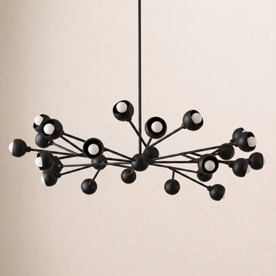 Hudgins 24 - Light Dimmable Sputnik Chandelier