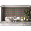 Carreau de plafond en PVC bleu / orange 2 pi x 2 pi Falkirk Perth