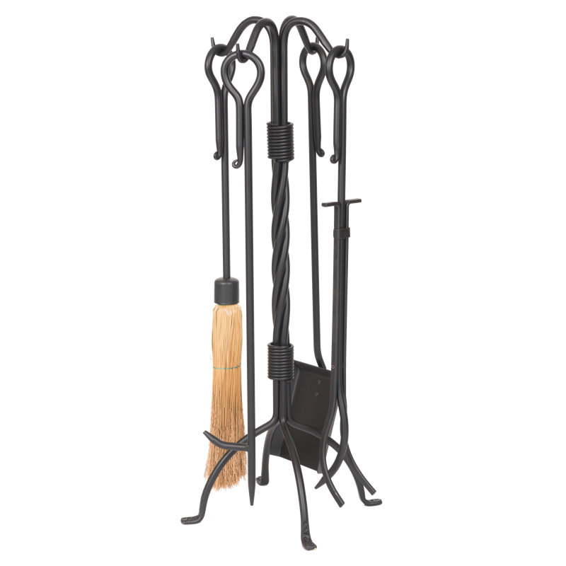 Ensemble d'outils de foyer en acier Darmani