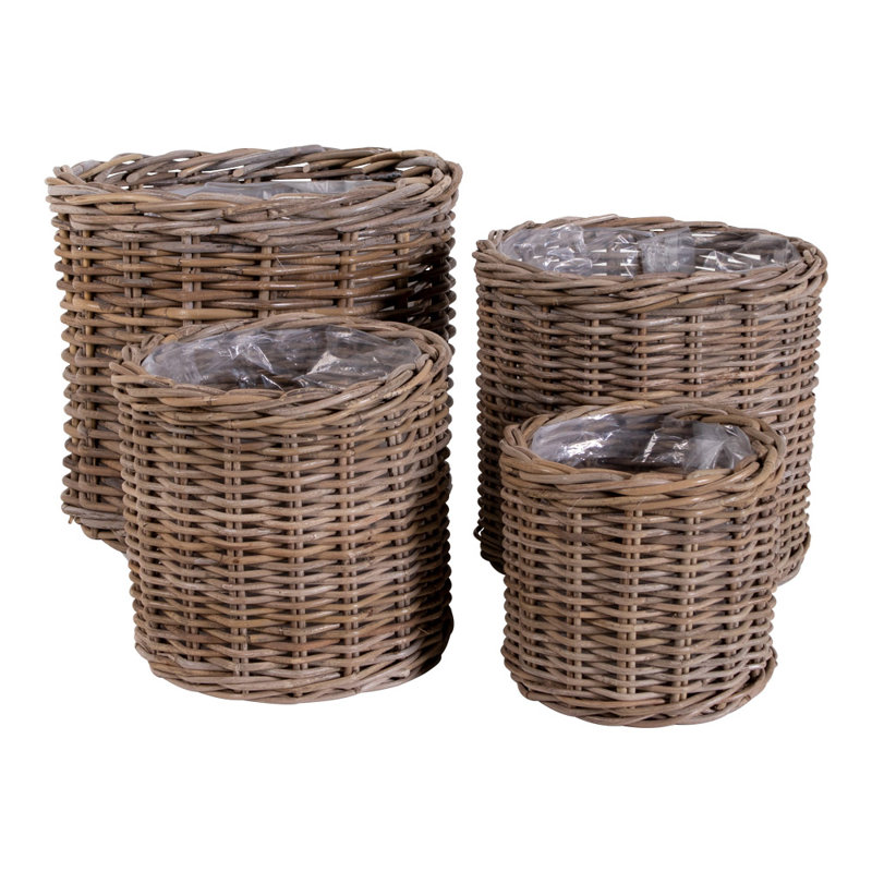August Grove Decorative Basket, Natural