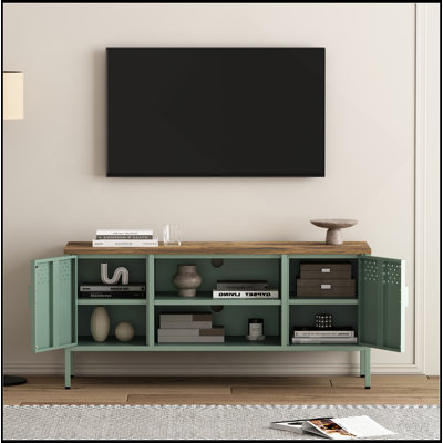 Armoire de rangement vert sauge