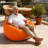 Set Of 4 Inflatable Chairs Outdoor Inflatable Camping Sofa With Backrest, Portable Lounger For Patio, Beach, Festival-1991394397
