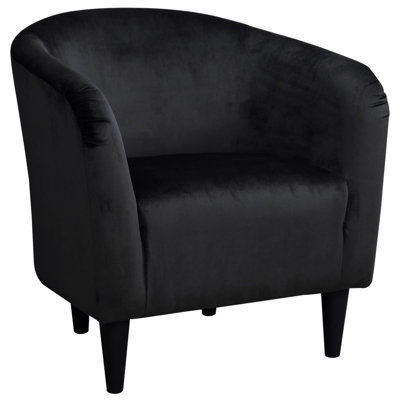 Upholstered Barrel Chair