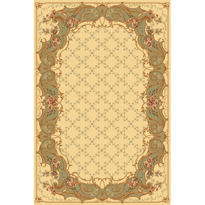Tapis treillis beige New Vision